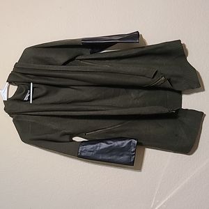 Divine Heart woven drape jacket